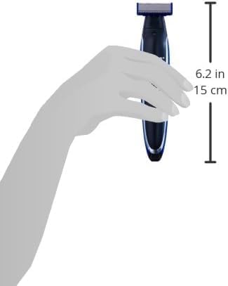 Solo Men's Cordless Shaver, Trimmer, and Edger – Precision Grooming Tool for Face and Body with Dual-Power Technology, 3 steps