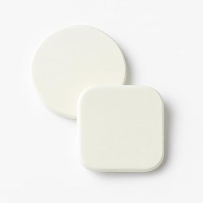 144 Pieces Makeup Sponge White Pack of 2 - Beauty Blender Foundation Cosmetic Sponge Dual Packs for Liquid & Cream