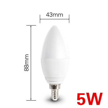 Multicolor Teardrop LED Light Bulb - Energy-Efficient, Customizable Lighting