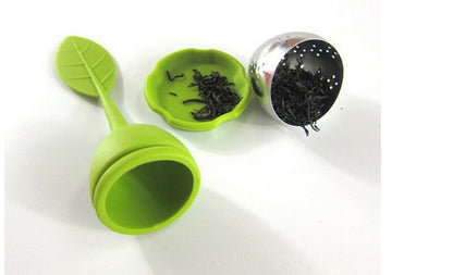 Eco-Friendly Teardrop Tea Infuser Set - Sustainable Glass Teapot & Ceramic Cups