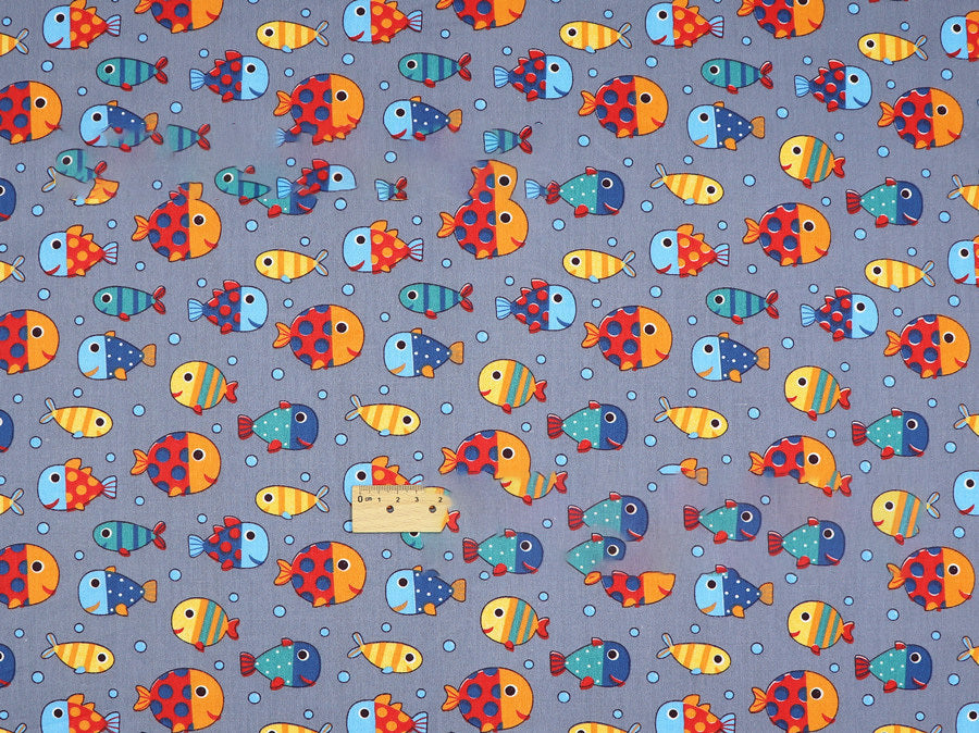 Eco-Friendly Reusable Cloth Napkins - Multicolored Sea Creature Designs