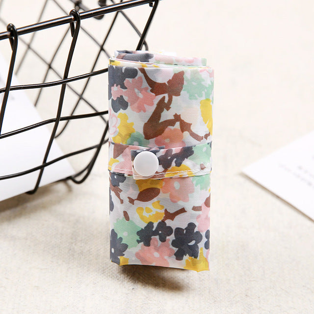 Eco-Friendly Reusable Shopping Bag with Polar Bear Print