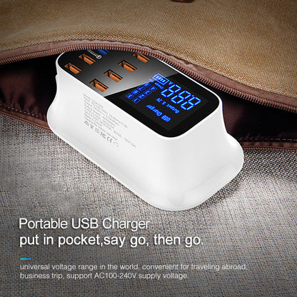 Compact Multi-Port USB Charging Station for Sustainable Living