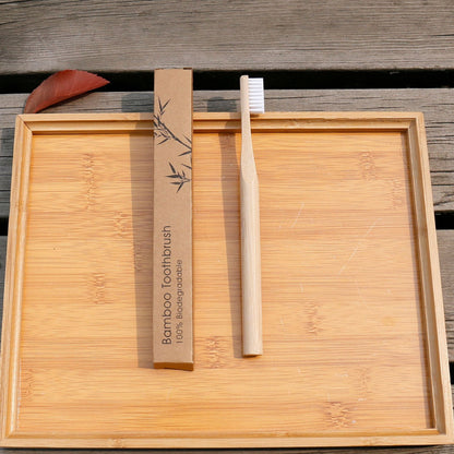 Eco-Friendly Bamboo Toothbrush - Sustainable Oral Care Essential