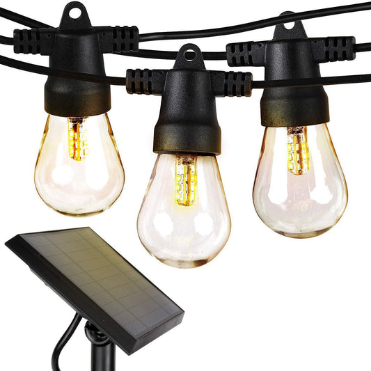 Solar-Powered Teardrop String Lights for Eco-Friendly Outdoor Ambiance