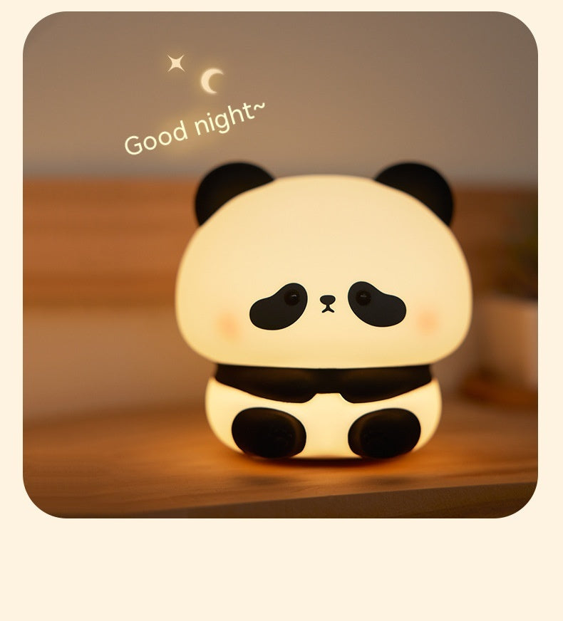 Eco-Friendly Panda Night Light - Portable LED for Kids