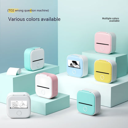 Compact Eco-Friendly Portable Label Printer in Multiple Colors
