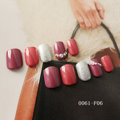 Eco-Friendly Reusable Press-On Nail Sets - Sustainable Beauty
