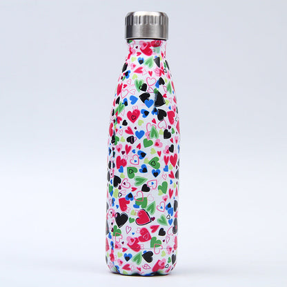 Insulated Stainless Steel Water Bottle - Eco-Friendly, Reusable, 500ml