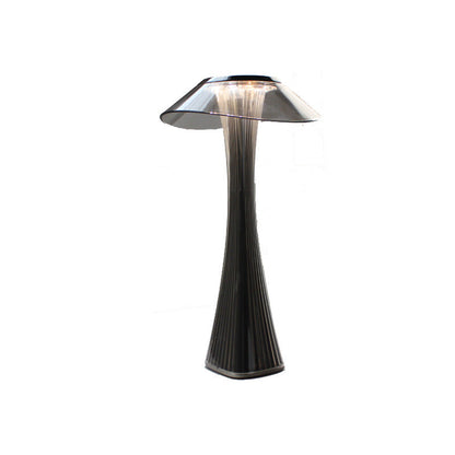 Energy-Efficient Bronze Mushroom Table Lamp