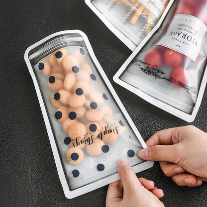 Eco-Friendly Reusable Silicone Storage Bags - Sustainable Food Storage Solution