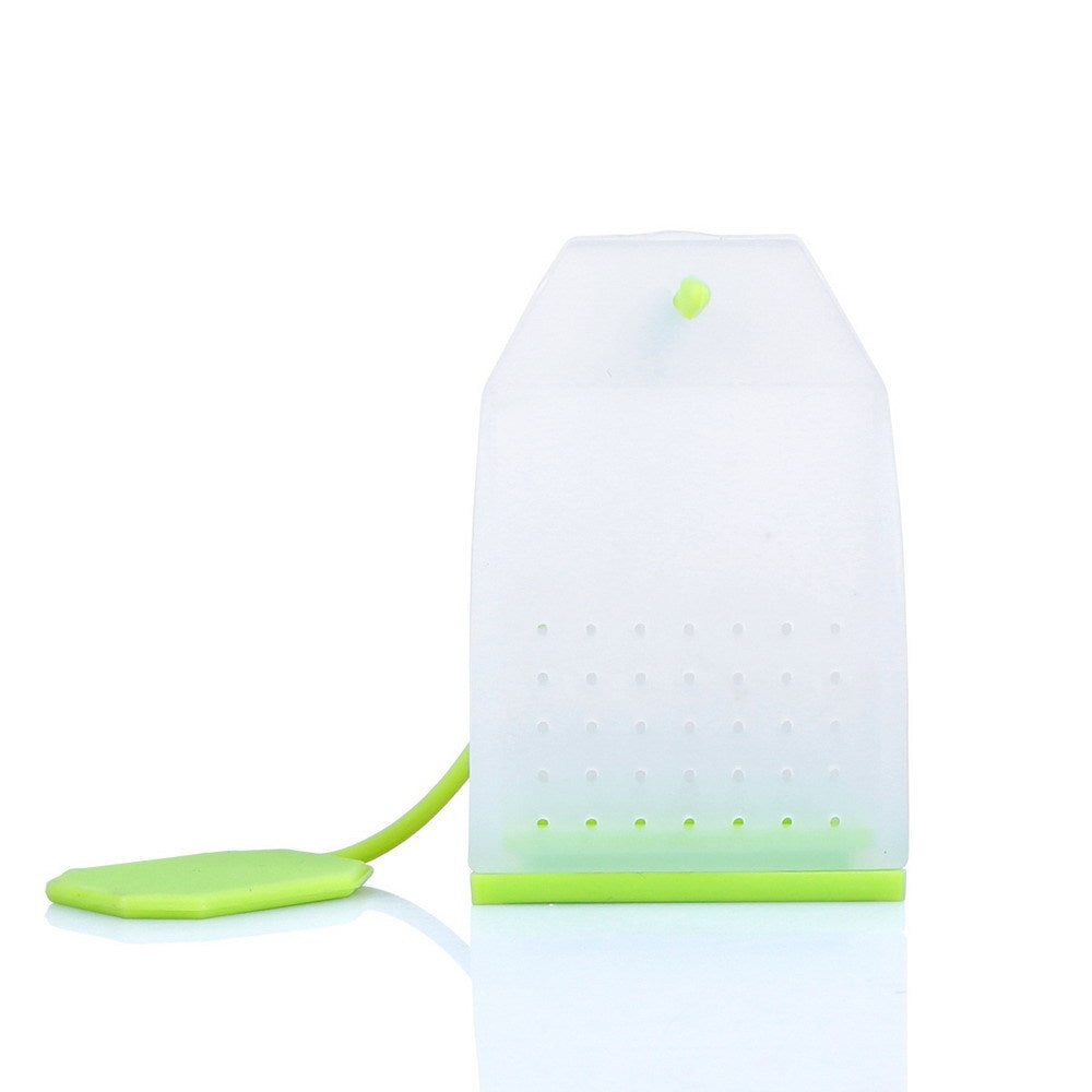 Eco-Friendly Reusable Silicone Tea Infuser Bags - Multicolored