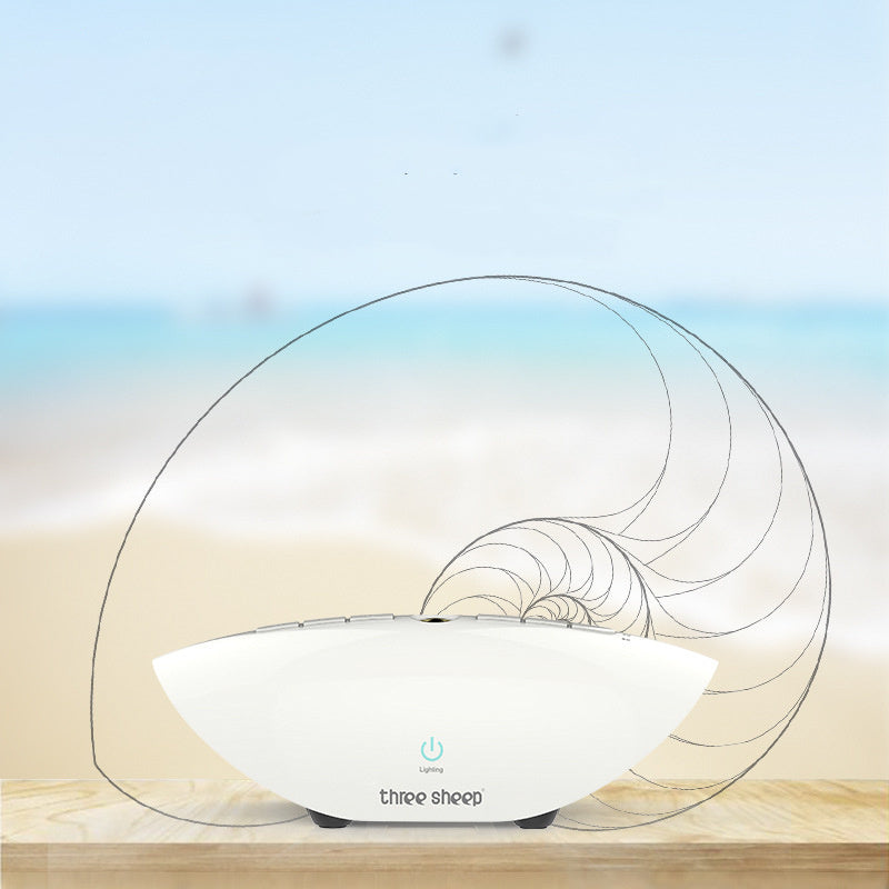 Eco-Friendly Oval Aroma Diffuser for Relaxation and Wellness