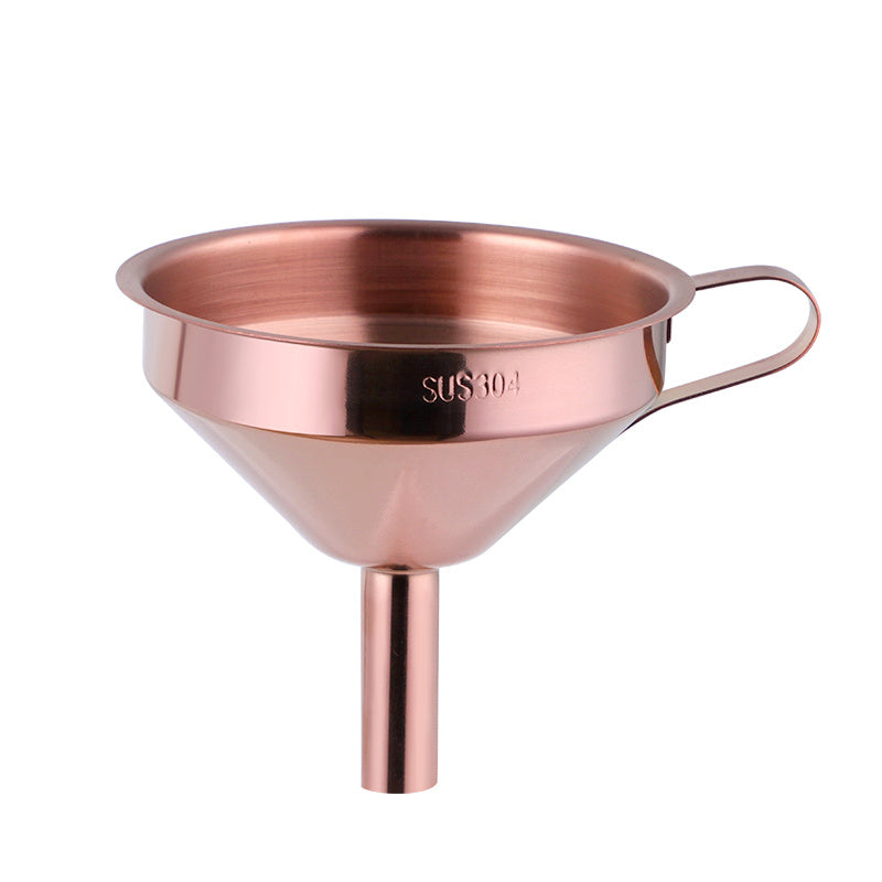 Iridescent Stainless Steel Kitchen Funnel - Eco-Friendly & Durable