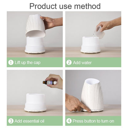 Compact Aromatherapy Diffuser with Water-Saving Technology