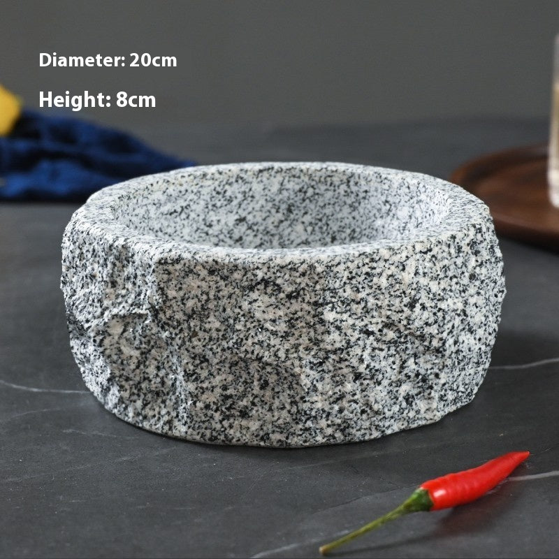 Eco-Friendly Natural Stone Bowl for Kitchen & Bathroom