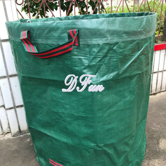 Heavy-duty eco-friendly garden leaf bag with 100L capacity