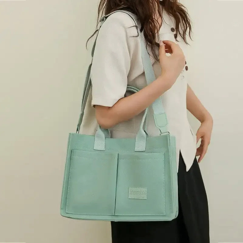 Eco-Friendly Reusable Tote Bag - Sustainable Canvas Bag for Daily Use