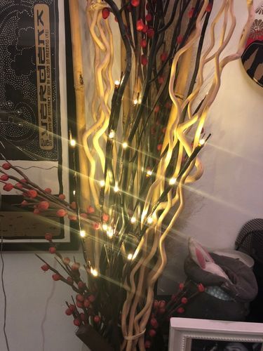 Energy-Efficient LED Light Branches for Home Décor
