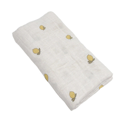 Eco-Friendly Lemon Pattern Cotton Towel