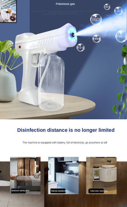 Eco-Friendly Refillable Spray Gun with Durable Copper Nozzles