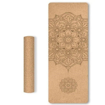 Eco-Friendly Cork Yoga Mat - Sustainable, Durable, Non-Toxic Exercise Mat