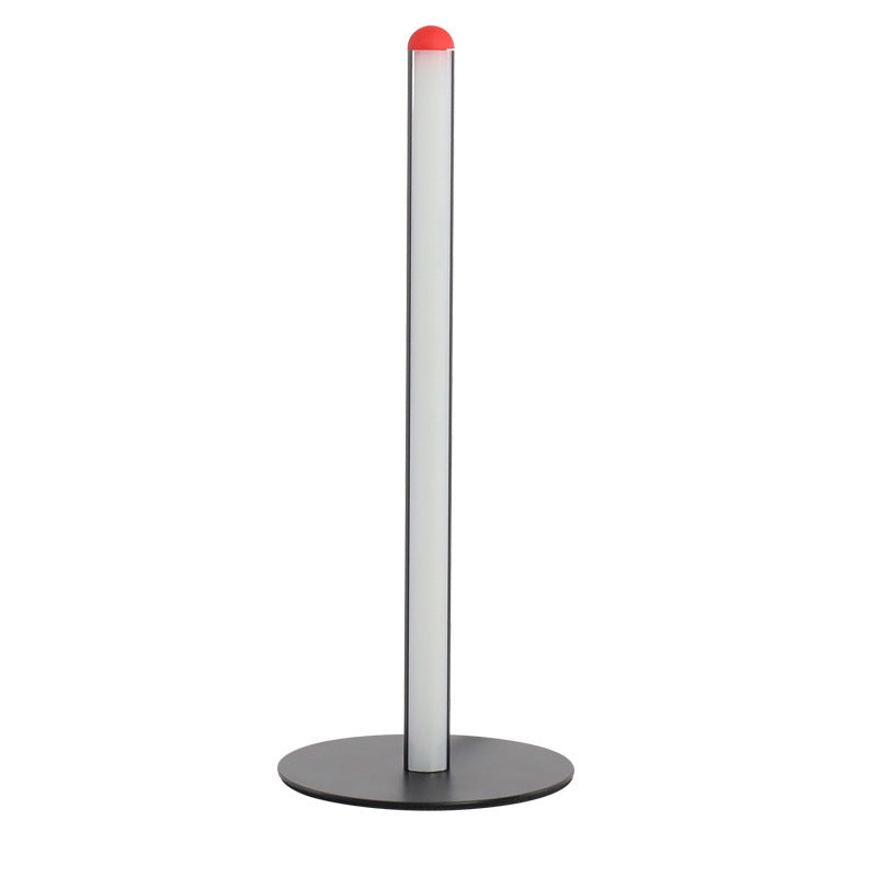 Energy-Efficient LED Floor Lamp - Modern Black Slim Design
