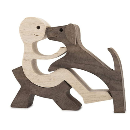 Eco-Friendly Wooden Animal Figurines - Sustainable Home Decor