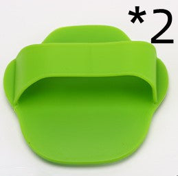 Heat-Resistant Silicone Kitchen Mat - Durable, Eco-Friendly, Black