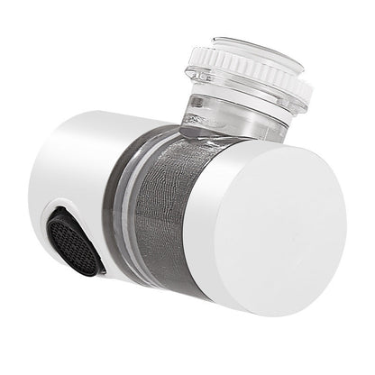 Water-Saving Stainless Steel Faucet Water Filter with Transparent Window