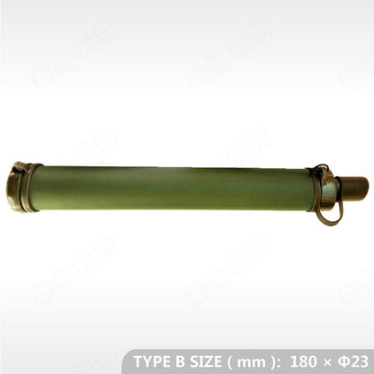 Portable Blue Cylindrical Water Filter for Eco-Friendly Hydration