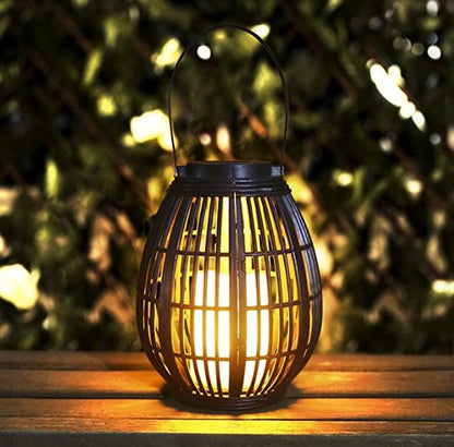 Eco-Friendly LED Lantern with Candle - Indoor & Outdoor Decorative Lighting