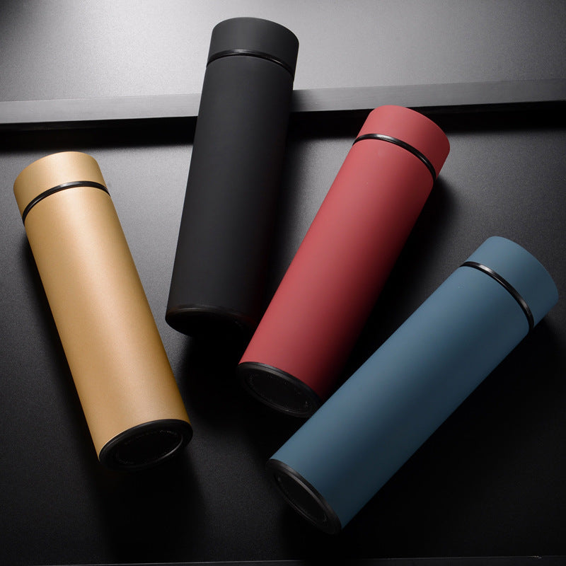 Pink Insulated Stainless Steel Thermos Bottle - Eco-Friendly & Reusable