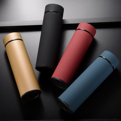 Pink Insulated Stainless Steel Thermos Bottle - Eco-Friendly & Reusable