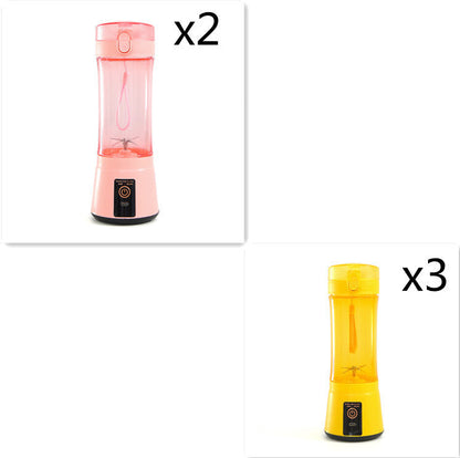 Portable Multi-Color Blender for On-the-Go Fresh Drinks