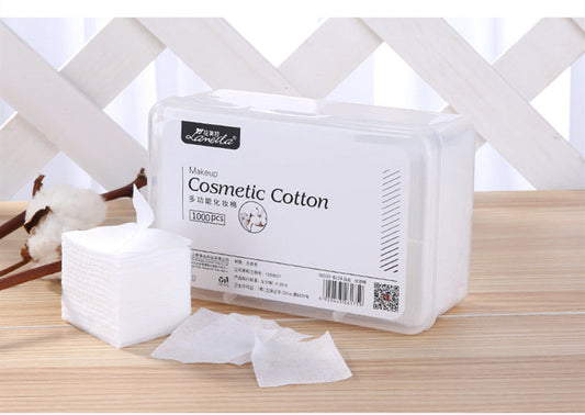 Eco-Friendly Square Cotton Pads for Makeup Removal