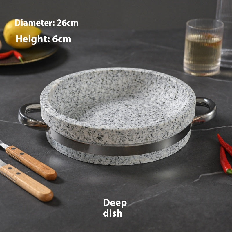 Eco-Friendly Natural Stone Bowl for Kitchen & Bathroom