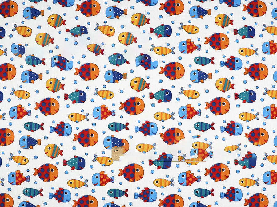 Eco-Friendly Reusable Cloth Napkins - Multicolored Sea Creature Designs