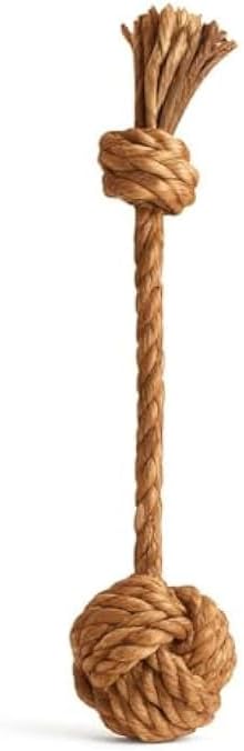 120 Pieces Dog Rope Tug Toys (35 x 6.5 cm Brown - Rope Chew & Tug Toy for Dogs – Interactive Training & Dental Cleaning Toy for Small to Medium Dogs)