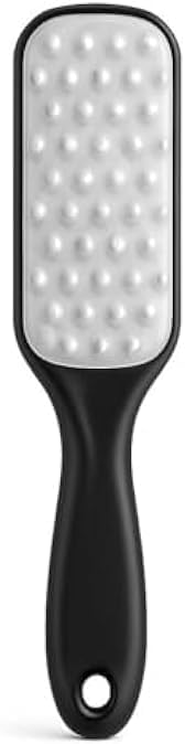 Stainless Steel Foot File Black – Callus Remover Pedicure Rasp Dead Skin Remover