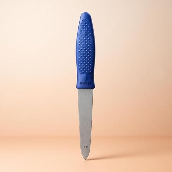 Nail Filer 16cm Blue - Manicure & Pedicure Nail File Emery Board for Natural and Acrylic Nails