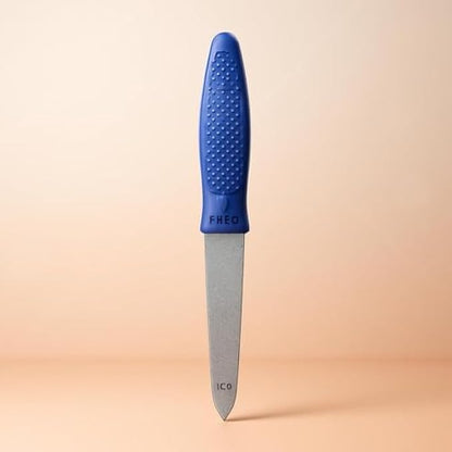 Nail Filer 16cm Blue - Manicure & Pedicure Nail File Emery Board for Natural and Acrylic Nails