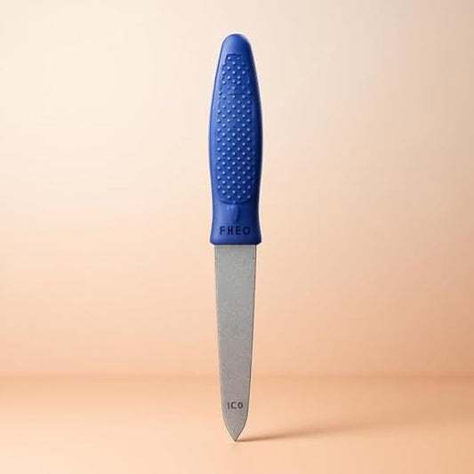 Nail Filer 16cm Blue - Manicure & Pedicure Nail File Emery Board for Natural and Acrylic Nails