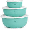 96 Pieces Vacuum Sealed Container Sets (3 Pieces Food Storage Bowls with Lids – Nesting Kitchen Containers – BPA-Free – Easy to Clean)