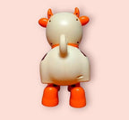 96 Pieces Cow Musical Toys Baby Dancing Walking Baby Cow Toys With Music And LED Lights Swinging Cow Robots Sound Preschool Educational Toy