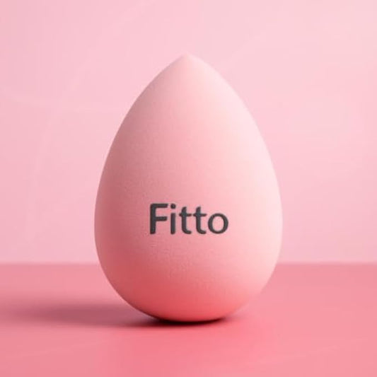 Pink Makeup Sponge 12cm - Large Beauty Blender Cosmetic Foundation Blending Sponge for Face Reusable Soft Makeup Applicator