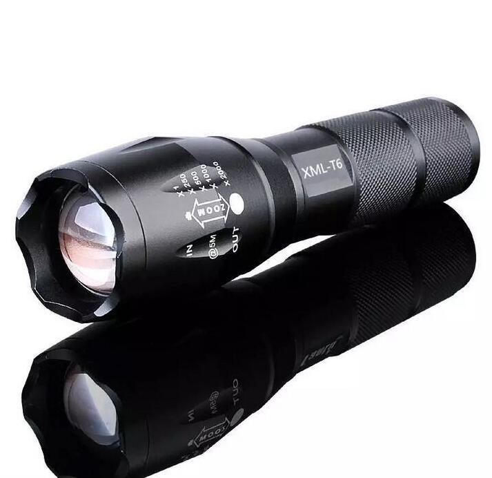 Eco-Friendly Rechargeable Aluminum Flashlight - Durable & Sustainable Lighting Solution