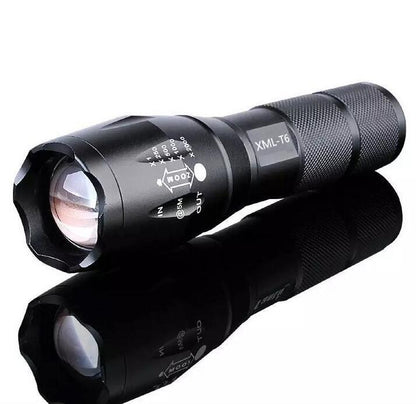 Eco-Friendly Rechargeable Aluminum Flashlight - Durable & Sustainable Lighting Solution