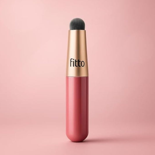 Lipstick Brush Retractable Travel Lip Brush with Synthetic Bristles for Precise Lipstick, Lip Liner & Lip Gloss Application