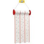 96 Pieces Hanging Flying Insect Glue Trap Rolls (Indoor Adhesive Fly Catcher with String for Home – Kitchen and Office – White and Red)